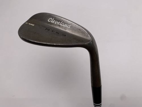 Cleveland RTX 3 Tour Satin Raw Lob Wedge LW 60* 9 Raw DG Wedge Steel Mens RH, 1 of 12