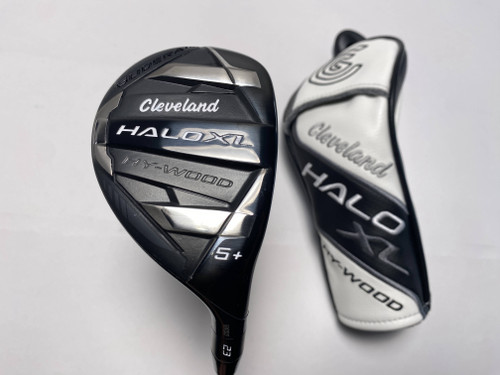 Cleveland HALO XL HY-WOOD 5 Hybrid 23* Aldila Ascent Blue 40L 40g Ladies RH HC, 1 of 12