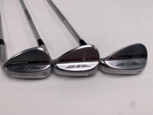 Titleist Vokey SM10 Tour Chrome Wedge Set 52* 8 | 56* 10 | 60* 4 Wedge Mens RH, 1 of 12