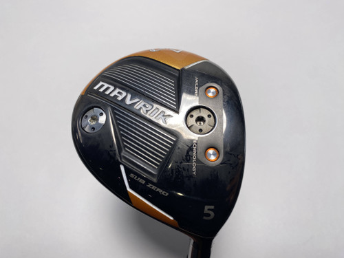 Callaway Mavrik Sub Zero 5 Fairway Wood 18* Project X HZRDUS Smoke 6.5 XStiff RH, 1 of 12