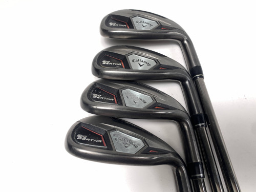 Callaway Big Bertha 2015 Iron Set 8-PW+SW UST Mamiya Recoil 450 F1 Ladies RH, 1 of 12