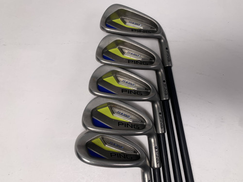 Ping Thrive Iron Set 6-9 + SW Black Dot Thrive Youth Graphite Junior RH 60"-63", 1 of 12