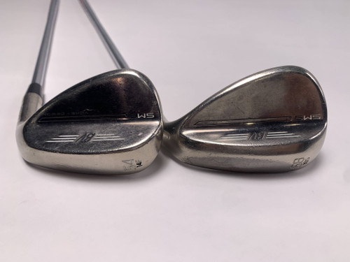 Titleist Vokey SM9 Tour Chrome Wedge Set 54* 14 | 58* 10 AMT Red R300 Mens RH, 1 of 12