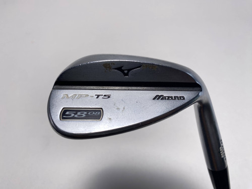 Mizuno MP T5 White Satin Lob Wedge LW 58* 8 DG Wedge Steel Mens RH, 1 of 12