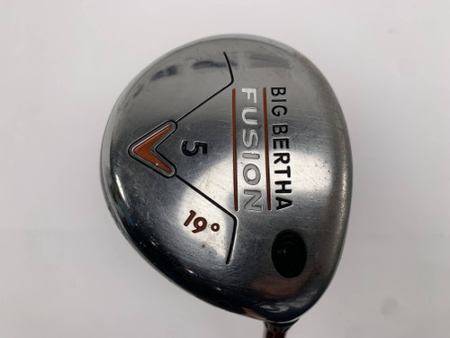 Callaway Big Bertha Fusion 5 Fairway Wood 19* Aldila NVS 55g Stiff Mens RH, 1 of 12
