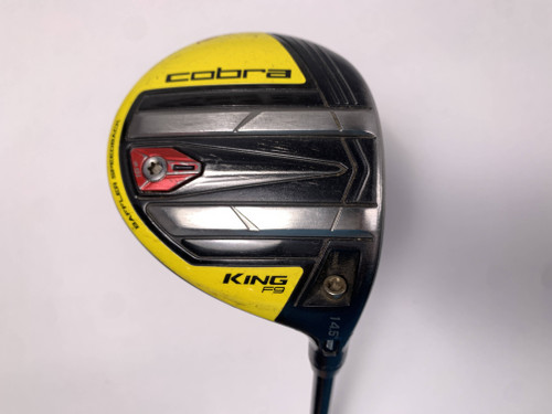 Cobra KING F9 Speedback 3-4 Fairway Wood 14.5* Fujikura Atmos 7R Regular Mens RH, 1 of 12