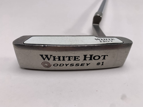 Odyssey White Hot 1 Putter 35.5" SuperStroke Mid Slim 2.0 Mens RH, 1 of 12