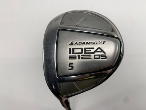 Adams Idea A12 OS 5 Fairway Wood 18* Grafalloy 50g Senior Graphite Mens LH, 1 of 12