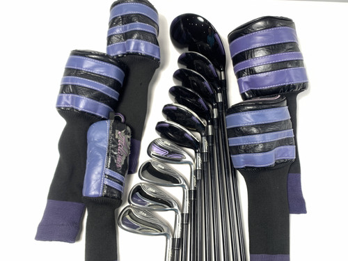 Adams Idea Club Set Driver 3W 5W 7W 5H 6H 8 9 PW SW Idea UltraLite Ladies RH HC, 1 of 12