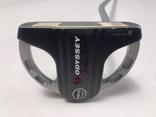 Odyssey White Steel 2-Ball SRT Putter 34.5" Mens RH, 1 of 12