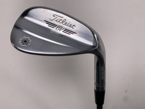 Titleist Vokey SM7 Tour Chrome Gap Wedge GW 52* 8 F-Grind Wedge Steel Mens RH, 1 of 12