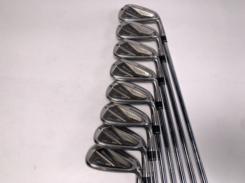 TaylorMade SIM MAX Iron Set 4-PW+GW KBS Max 85g Regular Steel Mens RH, 1 of 12