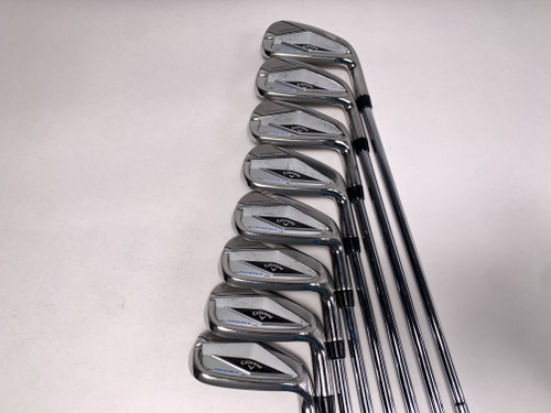 Callaway Paradym Ai Smoke HL Iron Set 5-PW+GW+SW  Elevate MPH 85g Stiff RH, 1 of 12