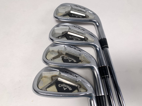 Callaway Apex 21 Iron Set 6-9 True Temper Elevate ETS VSS Stiff Steel Mens RH, 1 of 12