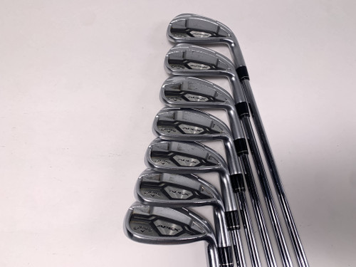 Callaway Apex CF 16 Iron Set 5-PW+GW Project X LZ 6.0 105g Stiff Steel Mens RH, 1 of 12