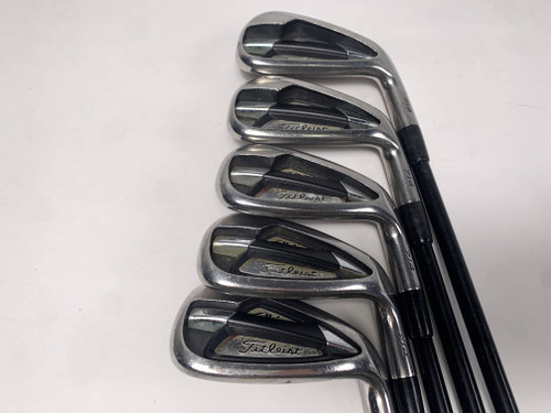 Titleist 714 AP1 Iron Set 5-PW Mitsubishi Rayon Kuro Kage 65g Senior RH- no 7i, 1 of 12
