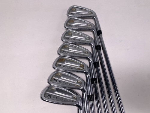 Miura CB-501 Iron Set 4-PW KBS Tour 90 Stiff Steel Mens RH Midsize Grips, 1 of 12