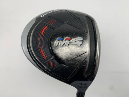 TaylorMade M4 3 HL Fairway Wood 16.5* Fujikura Atmos Regular Graphite Mens RH, 1 of 12
