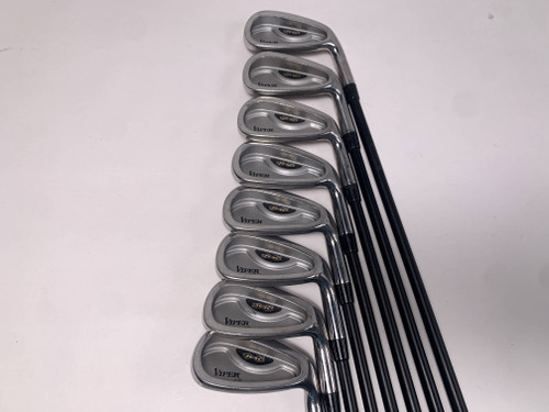 Snake Eyes Viper MS Iron Set 3-PW Grafalloy Prologic Stiff Graphite Mens RH, 1 of 12