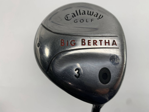 Callaway Original Great Big Bertha 3 Fairway Wood 15* RCH 75w Regular Mens RH, 1 of 12