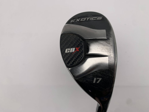 Tour Edge Exotics CBX 2 Hybrid 17* Project X HZRDUS 6.0 Stiff Graphite Mens RH, 1 of 12
