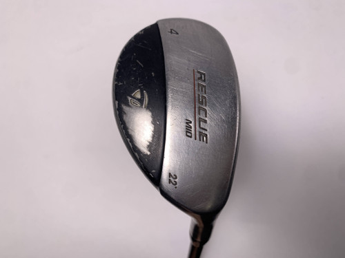 TaylorMade Rescue Mid 4 Hybrid 22* Regular Graphite Mens RH, 1 of 12