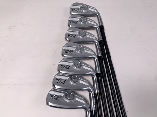 PXG 0311 P GEN7 Chrome Iron Set 5-PW+GW KBS Max Graphite Iron 45 Senior RH, 1 of 12
