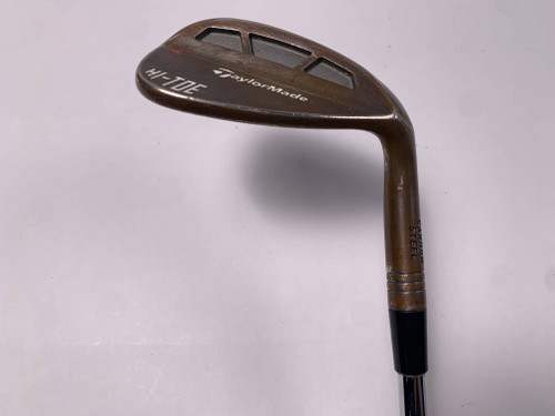 TaylorMade HI-TOE RAW Gap Wedge GW 52* 9 KBS Hi-Rev 2.0 120g Wedge Steel Mens RH, 1 of 12