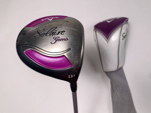 Callaway Solaire Gems Driver 13.5* Solaire 55g Regular Graphite Mens RH HC- Dent, 1 of 12