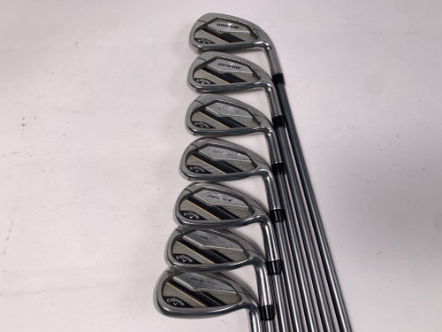 Callaway Mavrik Iron Set 5-PW+GW Project X Catalyst 75 6.0 Stiff Mens RH, 1 of 12