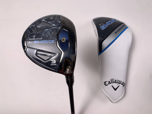 Callaway Paradym Ai Smoke Max 3 Fairway 15*  Tensei Blue AV Xlink Regular RH HC, 1 of 12