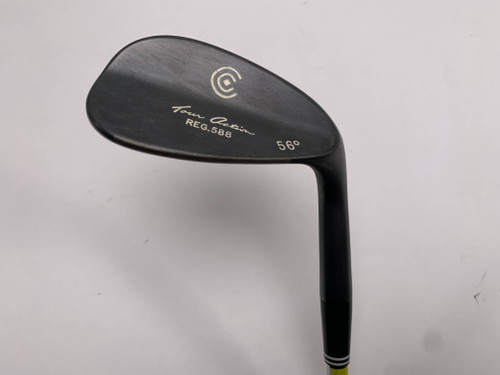 Cleveland 588 Gunmetal Sand Wedge SW 56* DG Wedge Steel Mens RH, 1 of 12