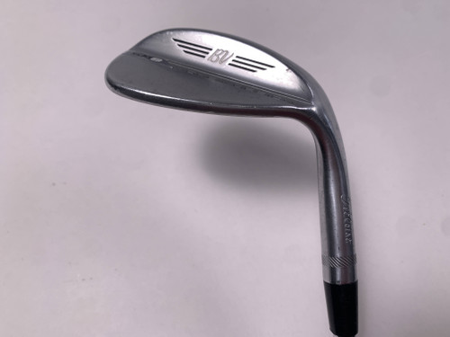 Titleist Vokey SM8 Tour Chrome Lob Wedge LW 60* 12 Bounce D-Grind Wedge Mens RH, 1 of 12