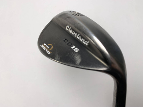 Cleveland CG15 Black Pearl Lob Wedge LW 58* 12 Bounce Wedge Steel Mens RH, 1 of 12