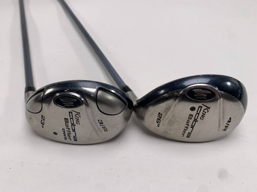 Cobra Baffler DWS 3 & 4 Hybrid Set 23* 26* Aldila 50g Ladies RH, 1 of 12