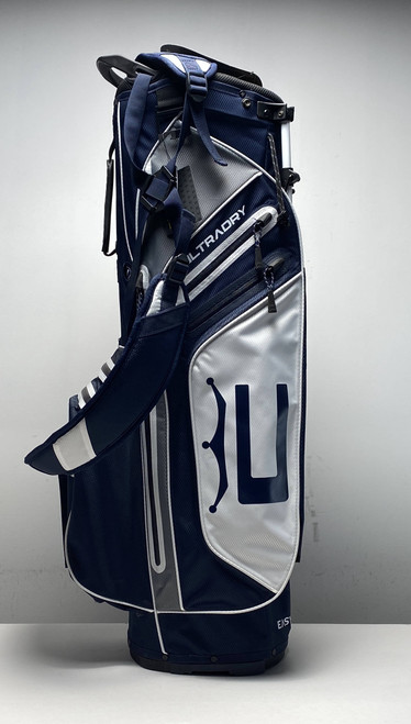 Cobra UltraDry Pro Stand Bag Navy Blue White 5-Way Divide Strap Golf Bag NEW, 1 of 12