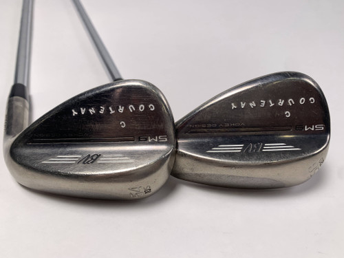 Titleist Vokey SM9 Tour Chrome Wedge Set 54* 10 | 58* 12 Wedge Steel Mens RH, 1 of 12