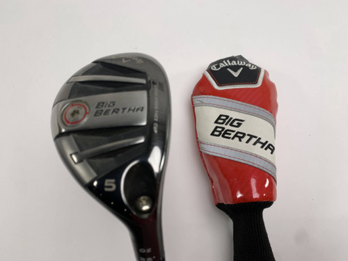 Callaway Big Bertha OS 5 Hybrid 25* Fujikura Vista Pro R2 50g Senior RH HC, 1 of 12