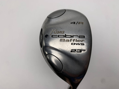 Cobra Baffler 2005 4 Hybrid 23* Aldila NV HL 65g Regular Graphite Mens RH, 1 of 12