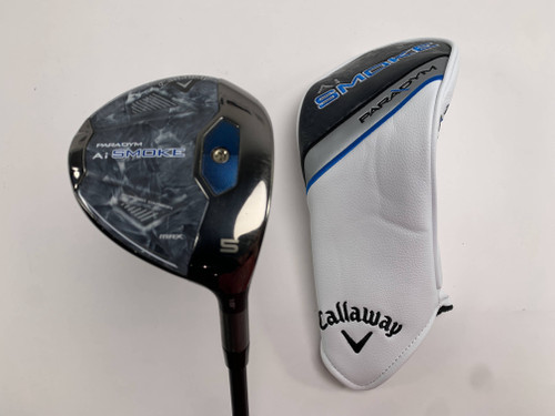 Callaway Paradym Ai Smoke Max 5 Fairway 18* Tensei Blue AV Xlink Regular RH HC, 1 of 12