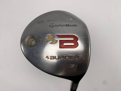 TaylorMade Burner 2008 3 Fairway Wood 15* REAX 49g Stiff Graphite Mens RH, 1 of 12