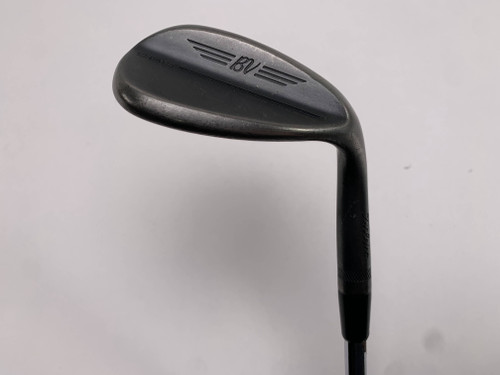 Titleist Vokey SM9 Jet Black Lob Wedge LW 60* 10S AMT S300 Black Stiff RH, 1 of 12
