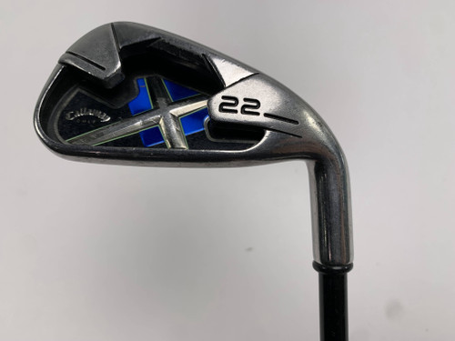 Callaway X-22 Single 7 Iron 75g Regular Graphite Mens RH, 1 of 12