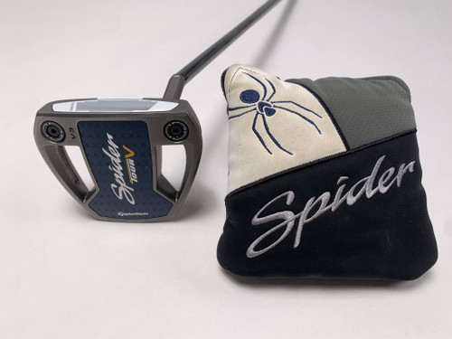 TaylorMade Spider Tour V V3 Short Slant Putter 34.75" Superstroke Pistol 1.0 RH, 1 of 12