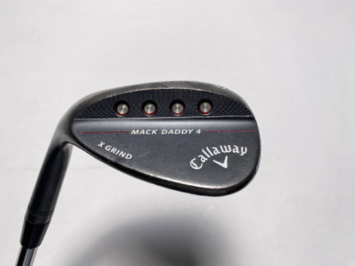 Callaway Mack Daddy 4 Black Lob Wedge LW 60* 12 DG S200 Tour Issue Stiff Mens LH, 1 of 12