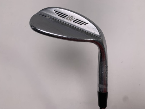 Titleist Vokey SM8 Tour Chrome Lob Wedge LW 58* 12 Bounce D-Grind Wedge RH, 1 of 12