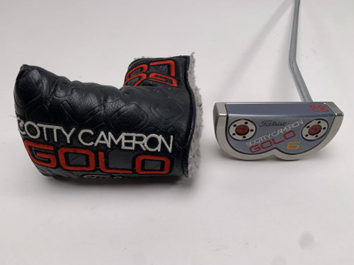 Scotty Cameron Golo 6 2015 Putter 34" Mens RH HC, 1 of 12