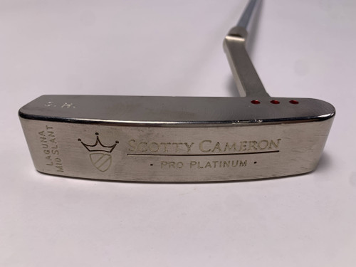 Scotty Cameron Pro Platinum Laguna Mid Slant Putter 34" Mens RH, 1 of 12