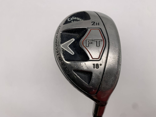 Callaway FT Hybrid 2008 2 Hybrid 18* Fujikura Fit On M Regular Graphite Mens RH, 1 of 12