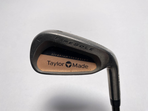 TaylorMade Firesole Single 4 Iron Bubble R-80 Regular Graphite Mens RH, 1 of 12